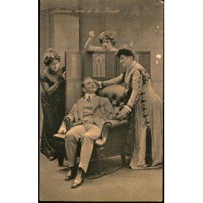 Manden med de tre Koner - Alex Vincent 1726 - Brugt