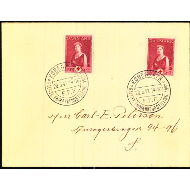 Baltisk Frimrke  Udstilling - 20. - 21.  Marts 1941 - Kbenhavn