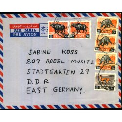 Luftpost Brev fra Kenya til st Tyskland - 28 - 2 - 69