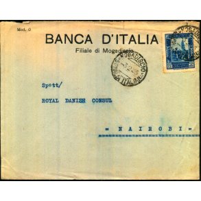 Luftpost Brev fra Somalia til Kenya - 3 - 2 - 36