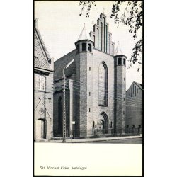 Skt. Vincent Kirke - Helsing�r - H. Knudsen u/n - Ubrugt