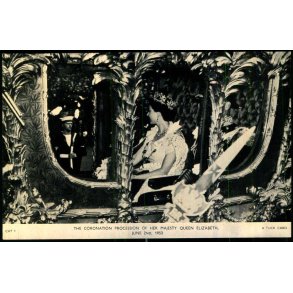 Coronation - Dronning Elizabeth  II - Ubrugt