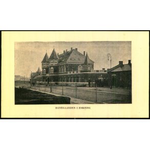 Banegaarden i Esbjerg - Billede fra Folder - u/n - Ubrugt