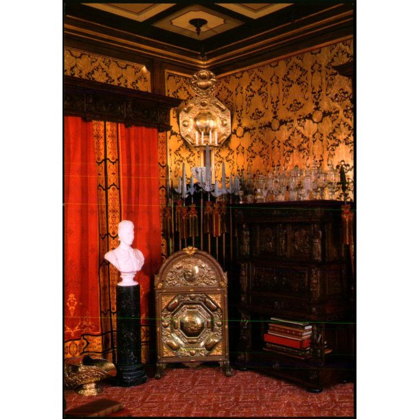 Amalienborg Slot - Christian VIII Pal� - Frederik d. 8. - Arbejdsv�relse - u/n - Ubrugt