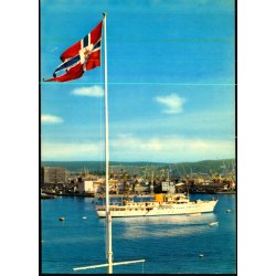 Kongeskibet i Havn - Oslo - Aune 4005/9 - Ubrugt