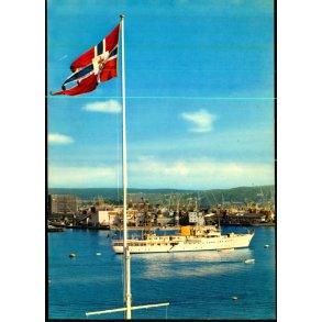 Kongeskibet i Havn - Oslo - Aune 4005/9 - Ubrugt
