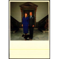 Dronning Beatrix - Prins Claus - Holland -  spanjersberg 124 - Ubrugt