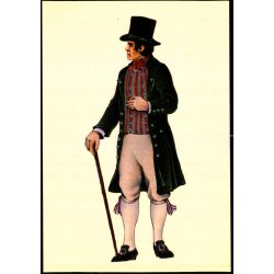 Dansk egnsdragt fra Silkeborg - ca. 1800 - Odense T.K. 8344 - Ubrugt