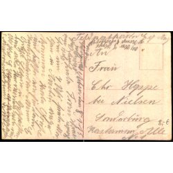 Feldpostkort - 8 - 1 - 15 - Til Sonderburg - Forside : Aachen