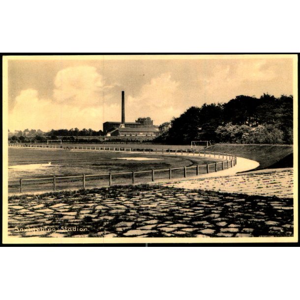 Saxk�bing Stadion - Thanning Steffensens Bogh. 93517 - Ubrugt