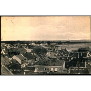 Nyk�bing M. - Udsigt fra Kirketaarnet - Stender 2250 - Brugt