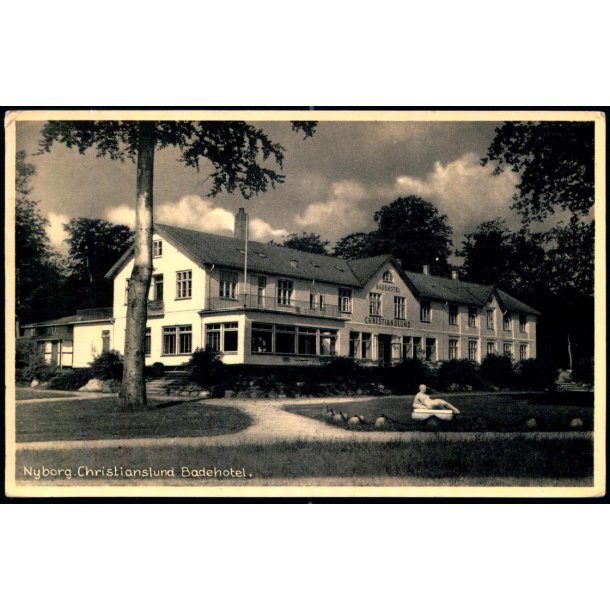 Nyborg -  Christianslund Badehotel - Stender N. 342 - Brugt