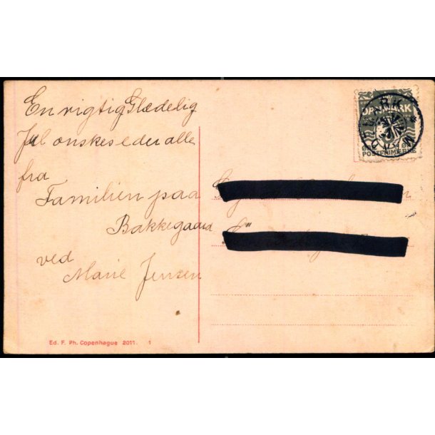  MANDEMARK p Postkort