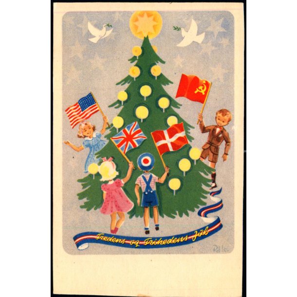 Pls - Fredens og Frihedens Jul - Alex Vincent 4507 B - Ubrugt