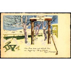 Mogens Lorentzen - Naar Sneen Sner ...- K. Witt-Mller Serie 1902 - Brugt