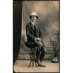 Fotokort Ukendt - Mand - Ubrugt