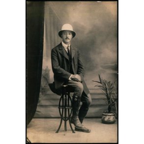 Fotokort Ukendt - Mand - Ubrugt