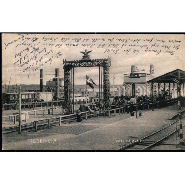 Fredericia - Frgehavnen - C. St. 312 - Brugt 