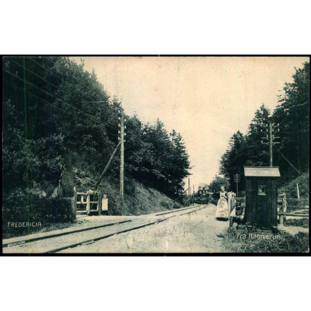 Fredericia - Fra Hannerup - H.C. Wenk u/n - Brugt - Fold !