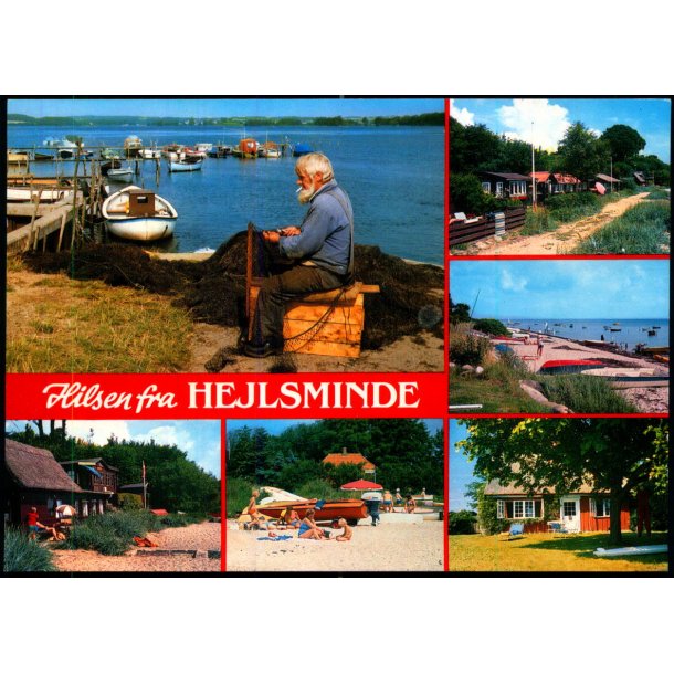 Hilsen fra Hejlsminde - A. Niiiemann 851/89 - Ubrugt