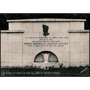 Graasten - Mindesm�rket for Oberst Paludan-M�ller - Stender 1012 K - Ubrugt