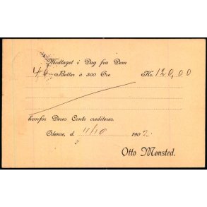Otto Mnsted - Odense - u/n - Brugt