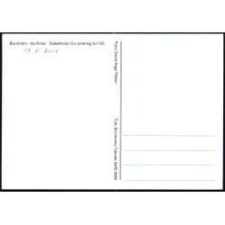 Bornholm - Aa  Kirke fra omkring r 1150 - Bornholms Tidende u/n - Ubrugt