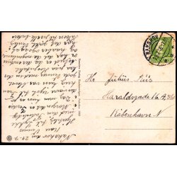 Nakskov - Posthus og Banegaard - Stender N. 1002 - Brugt