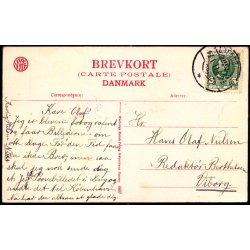 Ollerup H�jskole set fra Haven - W.K.F. 4637 - Brugt