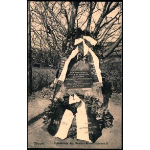 D�ppel - Gedenkstein des Pioniere Klinke - Schanze II - Chr. Qvist  5719 - Ubrugt