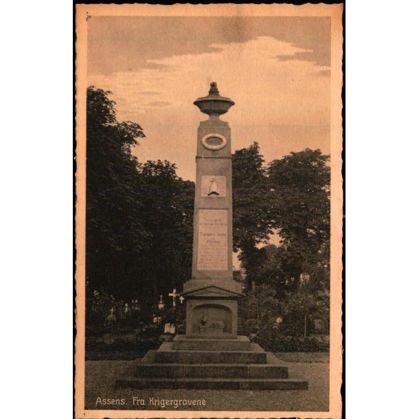 Assens - Fra Krigergravene - Stender  A. 20 - Ubrugt