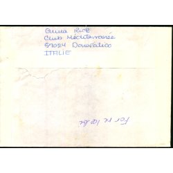  Efterporto - Brev Fra Italien til Hillerd 1 - 8 - 78   - Efterporto 130 re.