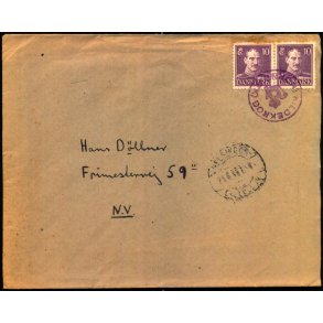 KILDEKROG (HORNBK) - Posthornsstempel - p Brev