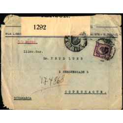 Censurbrev fra Brasilien  30 - 6 - 17 - Til Kbenhavn