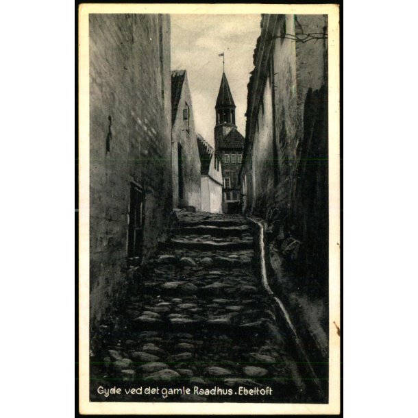 Gyde ved det gamle Raadhus - Ebeltoft - Elles Bogh. 74074 - Brugt