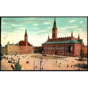 Kbenhavn - Raadhuspladsen - u/n