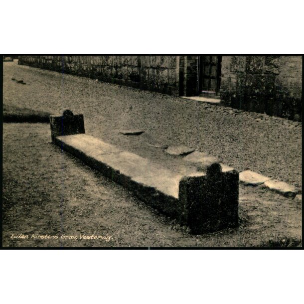 Liden Kirstens Grav - Vestervig - Baneg�rdskiosken 13189  - Ubrugt