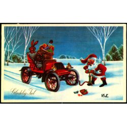 K.V. Larsen - Gldelig Jul - Rudolf Olsen u/n - Brugt