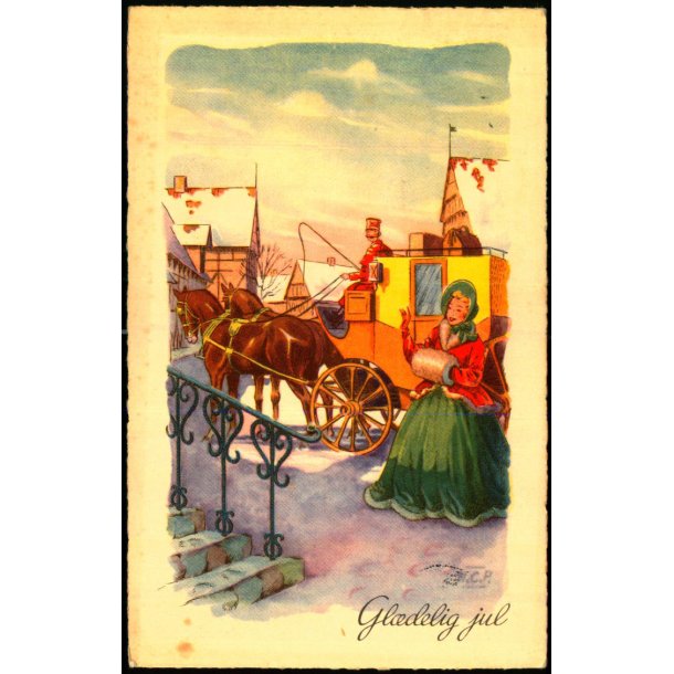 Hans Christian Petersen - Gldelig jul - Serie 51 - Brugt