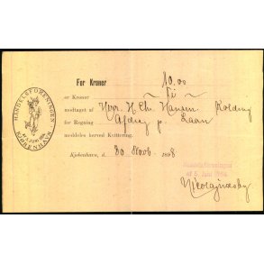 Handelsforeningen af. 5Juni 1864 - K�benhavn  - 1898