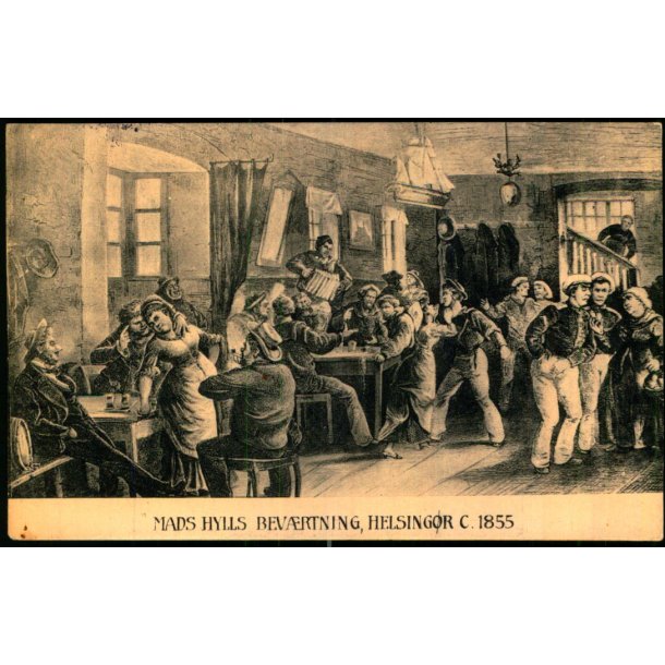 Mads Hylls Bev�rtning - Helsing�r - C. 1855 - Knud Nielsen u/n - Brugt