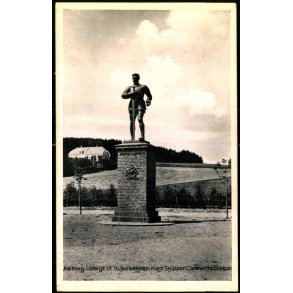 Aalborg - Udsigt til Bejsebakken med Skipper Clemets Statue - Stender Aa 261 - Ubrugt