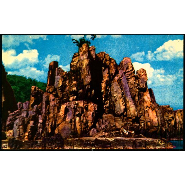 Bornholm - Libertsklippen ved R - Rudolf Olsen 144 - Ubrugt