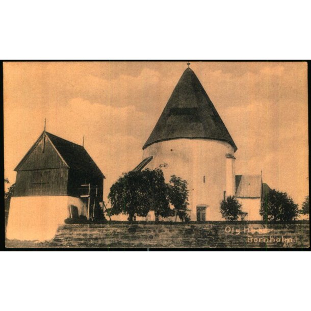 Bornholm - Ols Kirke - Frits Srensen 144 - Ubrugt