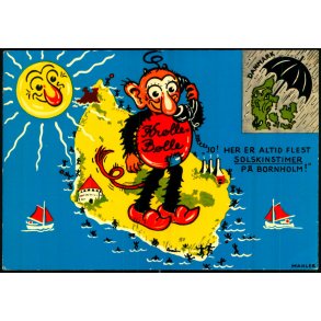 Bornholm - Solskinsen i stersen - Colbergs Bogh. 1658 - Ubrugt