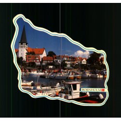 Bornholm - Sct. Nicolai Kirke - Rnne - W. Dams Bogh. 1008 - Brugt