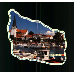 Bornholm - Sct. Nicolai Kirke - Rnne - W. Dams Bogh. 1008 - Brugt
