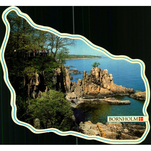 Bornholm - Helligdomsklipperne - R - W. Dams Bogh. 1036 - Ubrugt