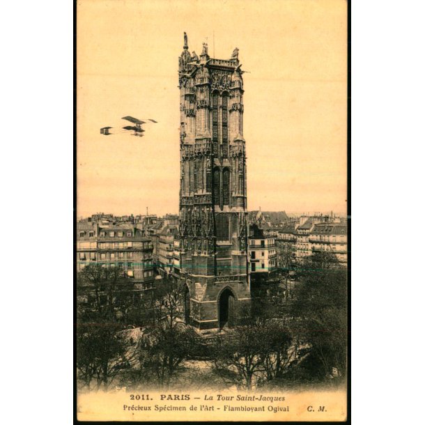 Fly over Paris - C.M. 2011 - Ubrugt