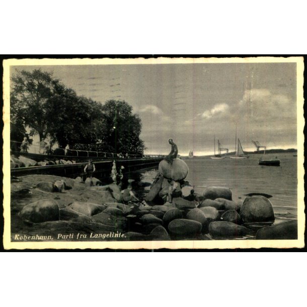 K�benhavn - Parti fra Langelinie - C.R. 3855 - Brugt
